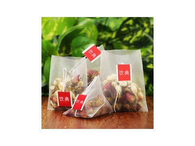 袋泡茶/固体饮料尼龙三角包花草茶OEM贴牌加工