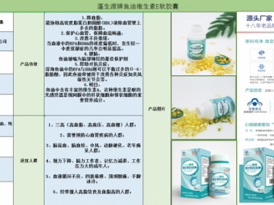 鱼油厂家招商代理、维生素E批发