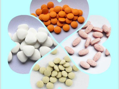 针叶樱桃压片糖果 维生素C压片糖果OEM代加工贴牌
