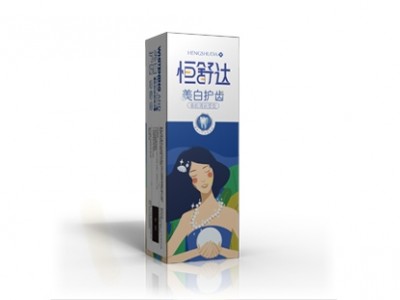 恒舒达成人牙膏120g 清新薄荷小苏打牙膏美白去渍可代加工