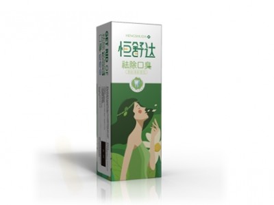 恒舒达成人牙膏120g 清新薄荷小苏打牙膏美白去渍可代加工