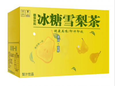 厂家直销固体饮料冰糖雪梨代加工OEM贴牌定制