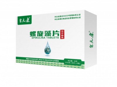 【佰诺生物】聚元康 螺旋藻片