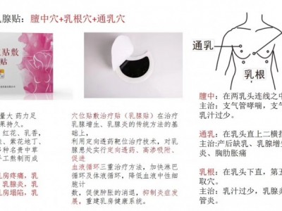 乳腺贴招商代理 贴出健康