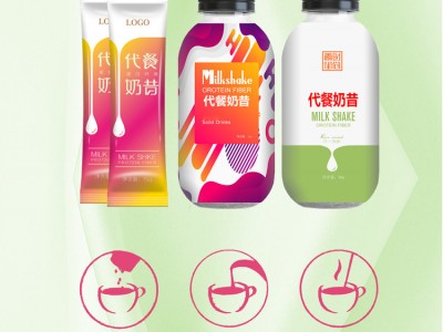 代餐粉oem 果蔬代餐粉贴牌 微商奶昔加工 奶昔贴牌厂家