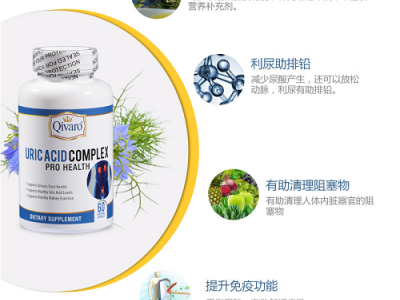 美国Qivaro痛风灵药西芹籽芹菜籽尿酸高痛风克星招代理