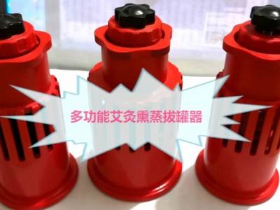 甄通畅多功能无烟熏蒸砭石疗法艾灸罐