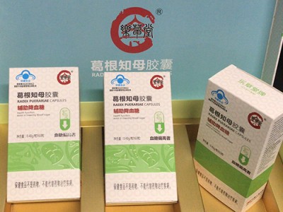 天津乐草堂申请通过国食健注产品葛根知母胶囊正式上市