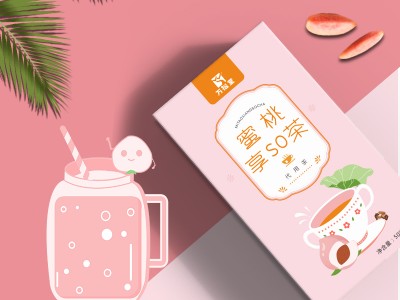 万松堂牌蜜桃享So茶减肥茶
