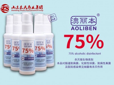 便携式酒精 75%酒精