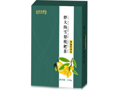 胖大海雪梨枇杷代用茶oem贴牌代工