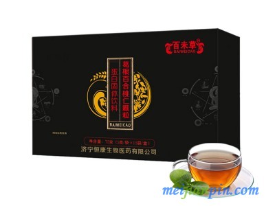 百未草葛根百合桃仁颗粒蛋白固体饮料