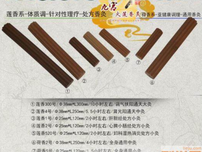 荷香堂三伏香灸新品发布，欢迎索样