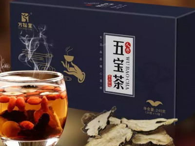 人参五宝茶作用和功效（人参五宝茶怎么喝）
