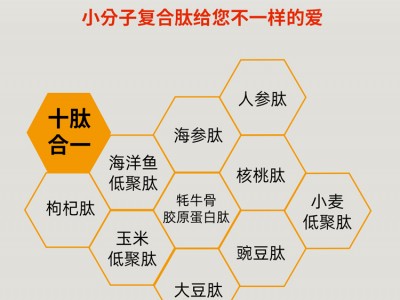 小分子复合多肽 人参牡蛎核桃海洋鱼小分子蛋白肽贴牌代加工