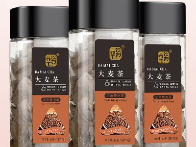 饮典大麦茶60g/罐批发零售OEM专业代加工