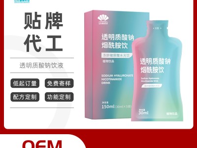 透明质酸钠烟酰胺饮oem贴牌代加工 袋装饮料生产厂家