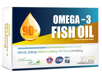 【新西兰进口】天萃恩90%高纯度Omega-3深海鱼油