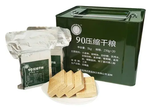 压缩饼干一次吃多少克 吃完压缩饼干能喝水吗
