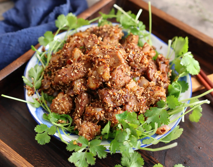 孜然羊肉的家常做法