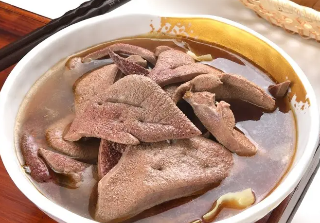麻油猪肝 月子餐图片