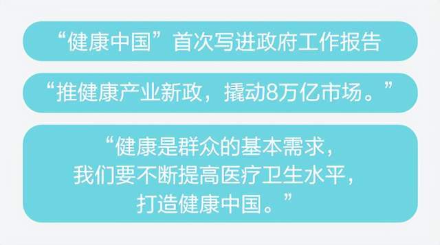 大健康产业”蛋糕有多大