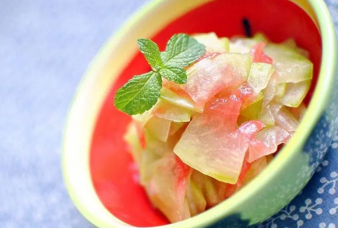 西瓜皮面膜的功效与作用
