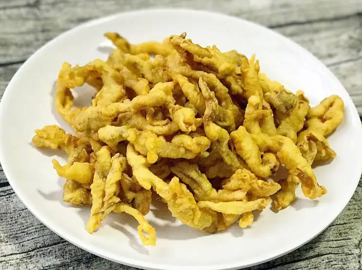 椒盐蘑菇怎么做 椒盐蘑菇的做法大全