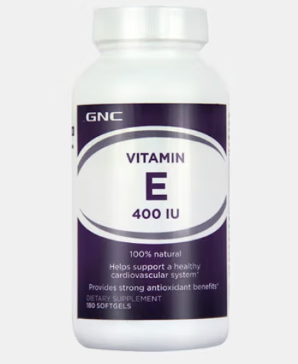 gnc维生素e(GNC普通维生素E软胶囊，配方含D-α生育酚，适合日常保健。)