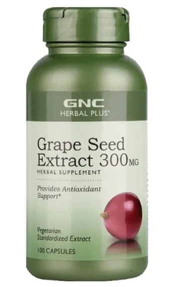 gnc 葡萄籽 300mg 100mg(全新配方！高浓度GNC葡萄籽300mg，强效抗氧化，守护健康！)