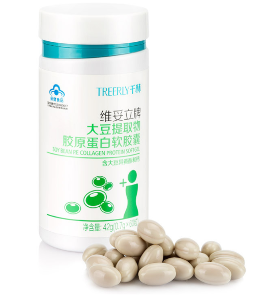 千林大豆提取物胶原蛋白软胶囊（千林的dha）
