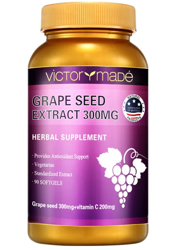 美国gnc葡萄籽100mg(GNC葡萄籽营养丸100mg，滋养健康全方位)