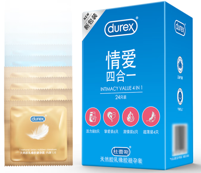 一只装避孕套（避孕套戴一个安全吗）