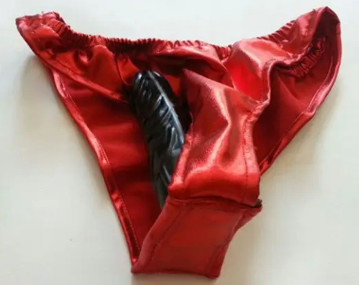 装有假阳具的内裤（带钢圈的男性内裤）