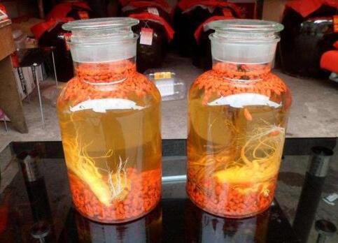 人参枸杞子泡酒壮阳吗,喝多久见效