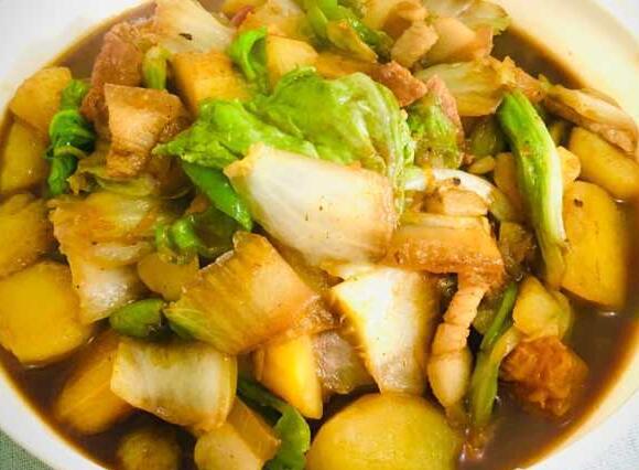 白菜土豆减肥食谱（白菜炖土豆减肥吗）