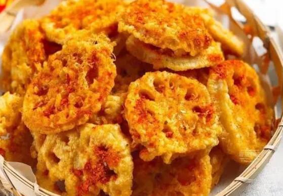 炸好的莲藕怎么做好吃（秘制莲藕酥的材料）