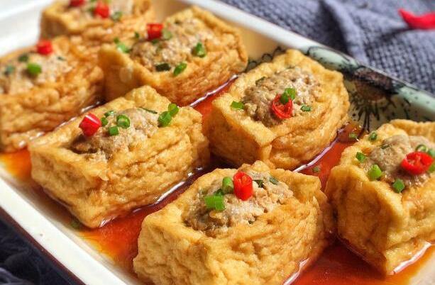 猪肉酿豆腐怎么做好吃（家常猪肉酿豆腐的做法）