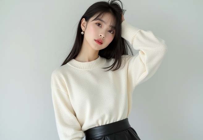 美女穿运动裤私处凹凸：运动裤美女私密曝光