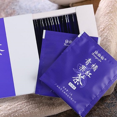 橘红青果茶