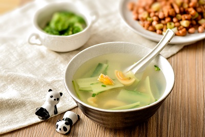 黄瓜金针菇汤