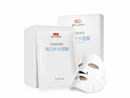 京润珍珠美白补水面膜效果怎么样