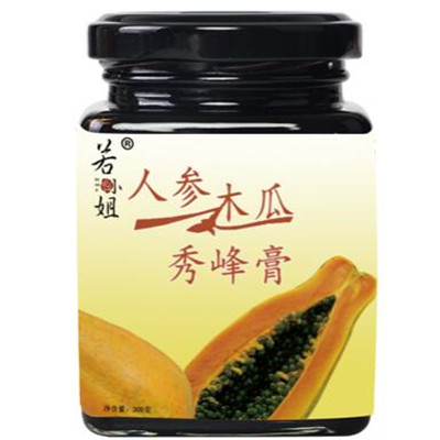 若小姐人参木瓜秀峰膏