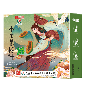 白云山木瓜葛根汁