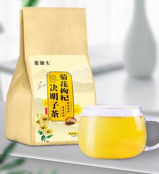 菊花枸杞决明子茶