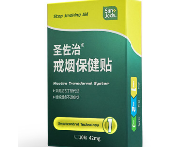 圣左治戒烟贴