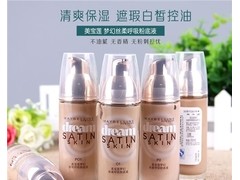 美宝莲呼吸粉底液色号 美宝莲呼吸粉底液试色