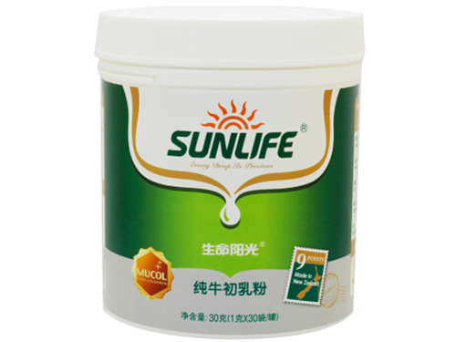 生命阳光牛初乳怎么样