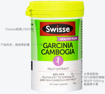 swisse藤黄果胶囊的产品图