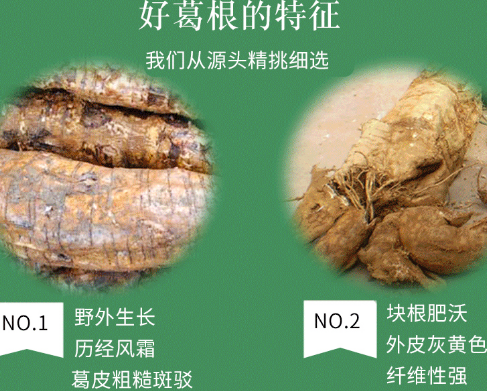 好葛根的特征